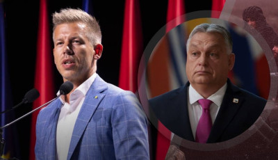 Головний суперник Орбана зібрав акцію проти пропаганди під будівлею державного телеканалу