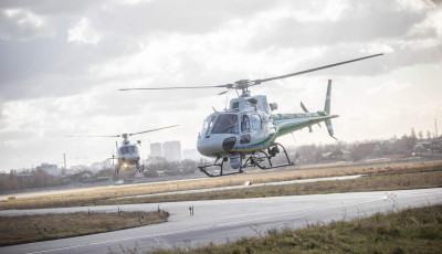 Держприкордонслужба отримала два нові французьких гелікоптера Н-125 Airbus Helicopters